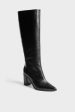 Black Mikki Up Block Boots Online