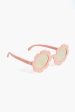 Peachy Keen Flower Sunglasses For Cheap