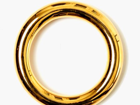 Small Gold Circuit Bangle Online