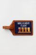 Beer Flight Needlepoint Luggage Tag For Sale