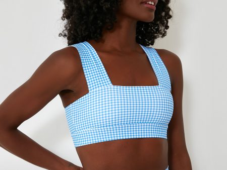 Gingham Moravian Bra Discount