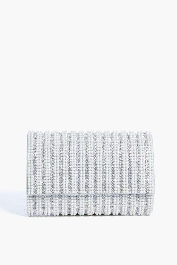 Pearl Bindi Hotfix Clutch Hot on Sale