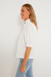 White Selena Blouse Cheap