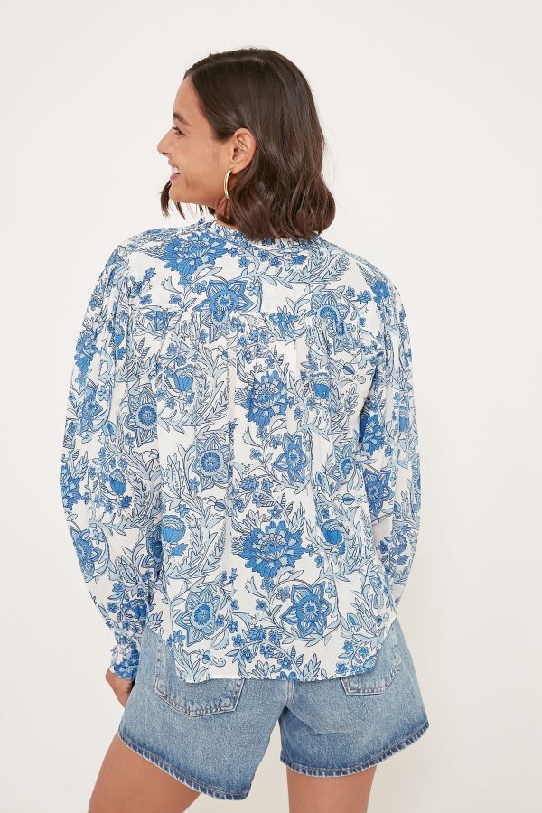 Blue Leticia Hollie Shirt Online now