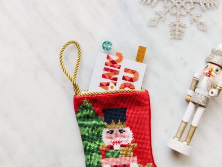 The Nutcracker Mini Stocking Online now