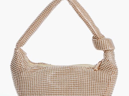 Gold Franka Ball Mesh Shoulder Bag Online