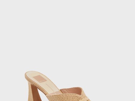 Natural Raffia Nitro Sandals Discount