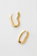 Gold Mega U-Link Earrings on Sale