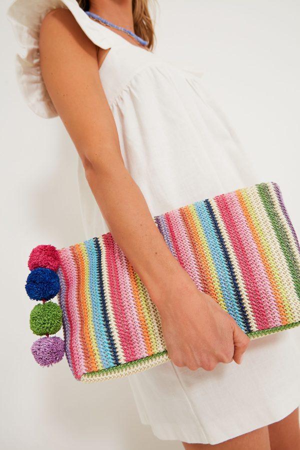 Rainbow Paloma Clutch Fashion