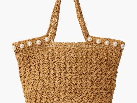 Sand Keli Pearl Tote on Sale