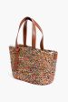 Rainbow Melange Raffia Tote Hot on Sale