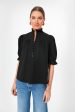 Black Selena Blouse Fashion