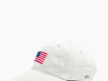 Stone American Flag Needlepoint Hat Online Sale