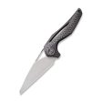 WEKNIFE ÆternA Flipper & Thumb Hole Knife Titanium & Carbon Fiber Handle (3.28  M390 Blade) 918D Supply