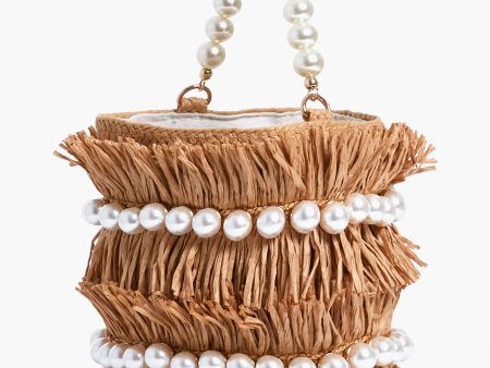 Sand Kate Round Pearl Handle Bag on Sale