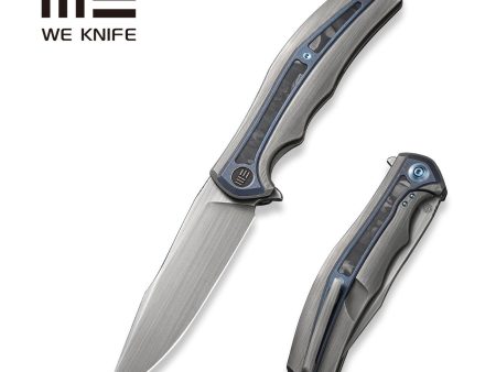 WEKNIFE Zonda Flipper Knife Titanium & Carbon Fiber Handle (4.05  CPM 20CV Blade) WE22016-4 Cheap