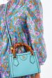 Gucci Light Blue Leather Diana Mini Tote Bag Fashion