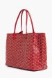 Goyard Red Saint Louis PM Tote Bag For Sale