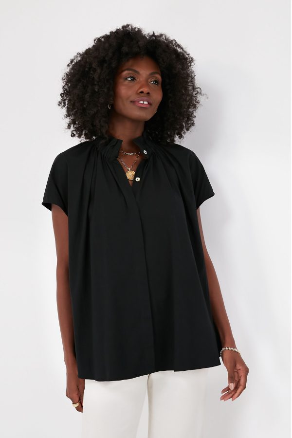 Black Rae Blouse Hot on Sale