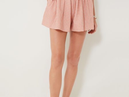 Terracotta Gingham Jemma Short Fashion