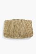 Oro Lame Brit Pleated Clutch Discount