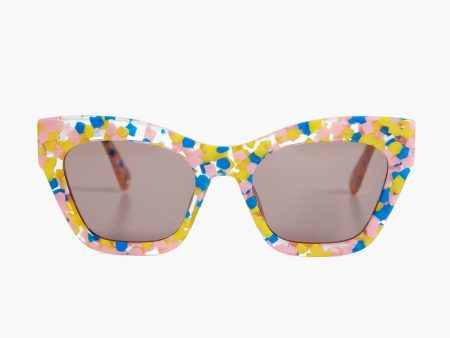 Canary Confetti Lido Sunglasses For Sale