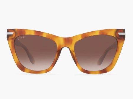 Andes Tortoise Brown Alyssa Sunglasses Cheap