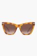 Andes Tortoise Brown Alyssa Sunglasses Cheap