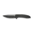 WEKNIFE Acuminal Flipper Knife Titanium Handle (3.98  Damasteel Blade) WE23070-DS1 For Sale