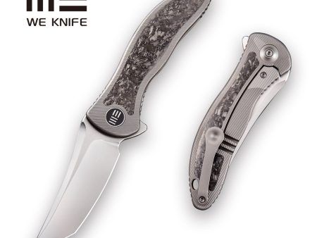 WEKNIFE Synergy2 Flipper Knife Titanium & Carbon Fiber Handle (3.49  M390 Blade) 912CF-B For Cheap