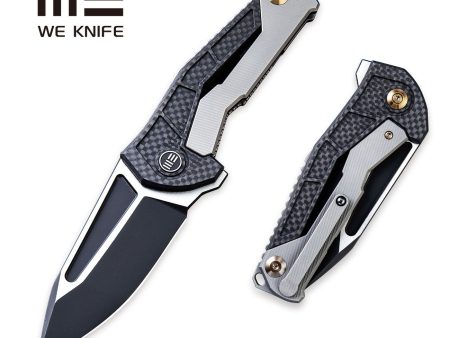 WEKNIFE Sugga Flipper Knife Titanium & Carbon Fiber Handle (3.55  CPM S35VN Blade) 915B For Cheap