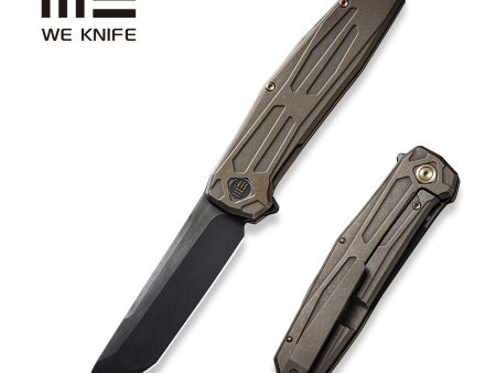 WEKNIFE Shadowfire Flipper Knife Titanium Handle (3.97  CPM 20CV Blade) WE22035-3 Cheap