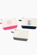 Pink Monogrammed Canvas Make-Up Bag on Sale