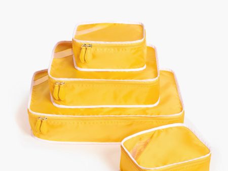 Canyon Yellow Packing Cube Quad Online Sale