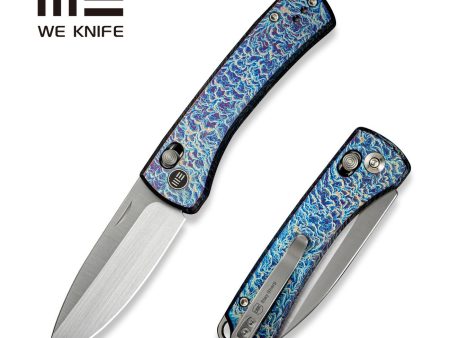 WEKNIFE Nightblade Crossbar Lock Knife Titanium Handle (2.98  CPM 20CV Blade) WE22046-4 For Sale