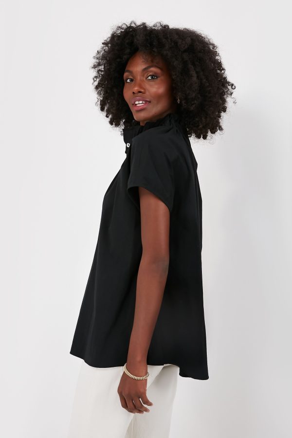 Black Rae Blouse Hot on Sale