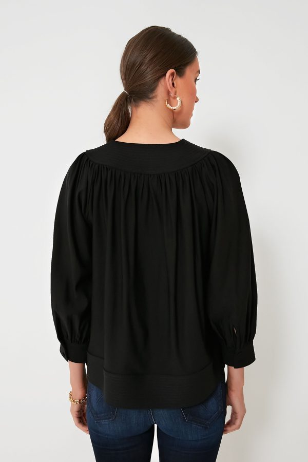 Black Koa Blouse Online Hot Sale