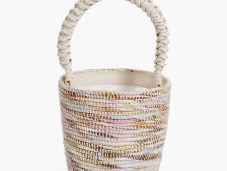 Rainbow Melange Woven Handle Lunchpail on Sale