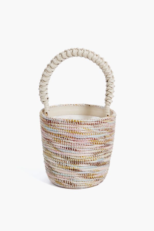 Rainbow Melange Woven Handle Lunchpail on Sale