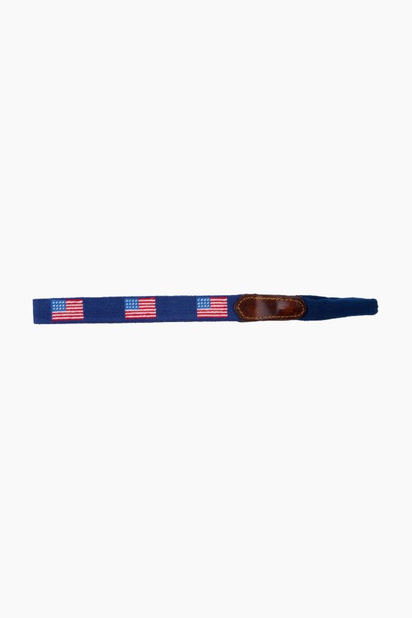 American Flag Needlepoint Sunglass Straps on Sale