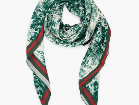 Cypress Toile Scarf Supply