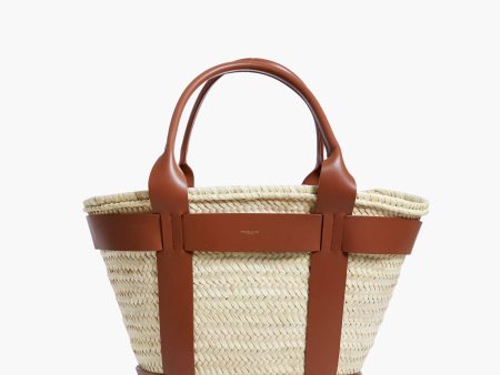 Tan Natural Raffia Maxi Santorini Bag Fashion