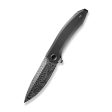 WEKNIFE Acuminal Flipper Knife Titanium Handle (3.98  Damasteel Blade) WE23070-DS1 For Sale