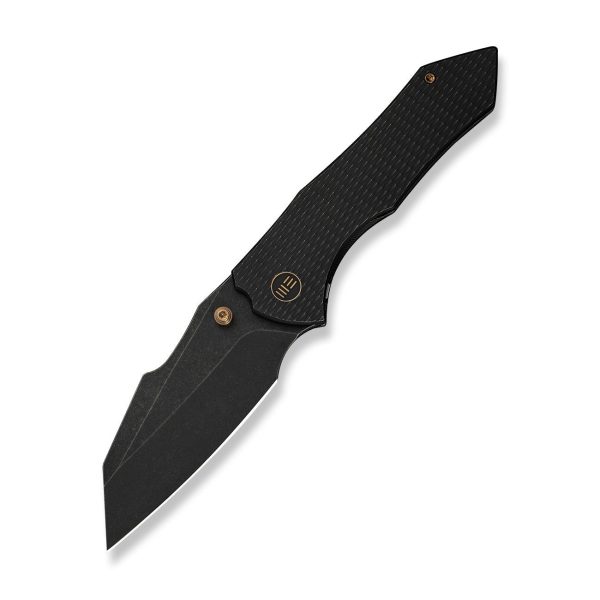 WEKNIFE High-Fin XL Thumb Stud Knife Titanium Handle (3.48  CPM 20CV Blade) WE24010-1 Online now