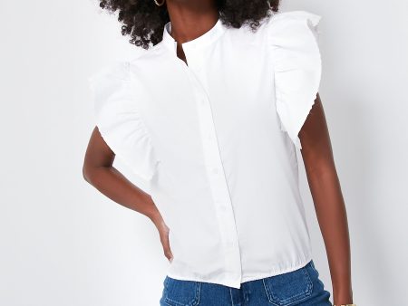 White Spring Shirt For Cheap