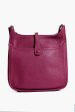 Hermes Purple Clemence Evelyn III PM Supply