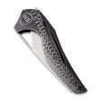 WEKNIFE ÆternA Flipper & Thumb Hole Knife Titanium & Carbon Fiber Handle (3.28  M390 Blade) 918D Supply