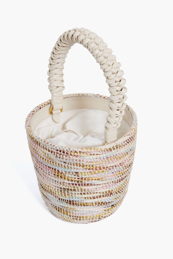 Rainbow Melange Woven Handle Lunchpail on Sale