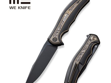 WEKNIFE Zonda Flipper Knife Titanium & Carbon Fiber Handle (4.05  CPM 20CV Blade) WE22016-3 on Sale