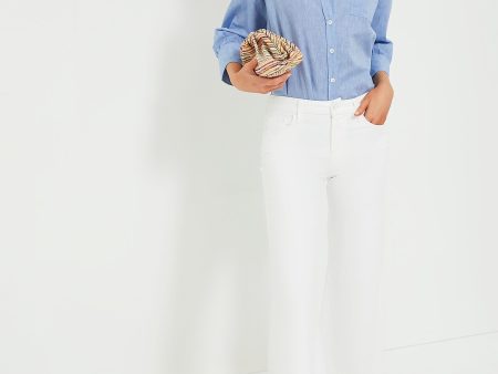 Chambray Adair Boyfriend Shirt For Cheap